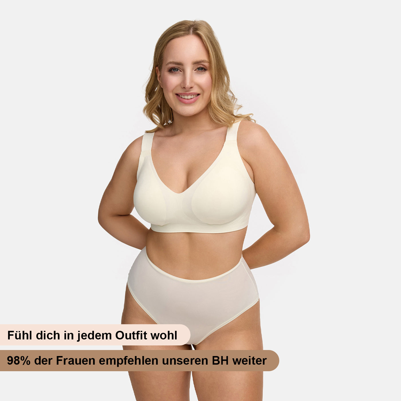 Mukavuusrintaliivit selkätuella