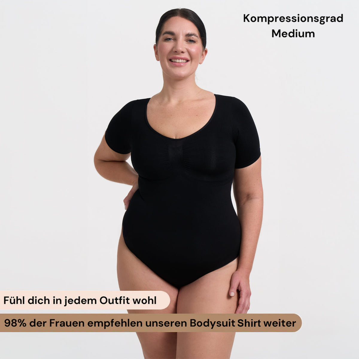 T-paita muotoileva body stringillä