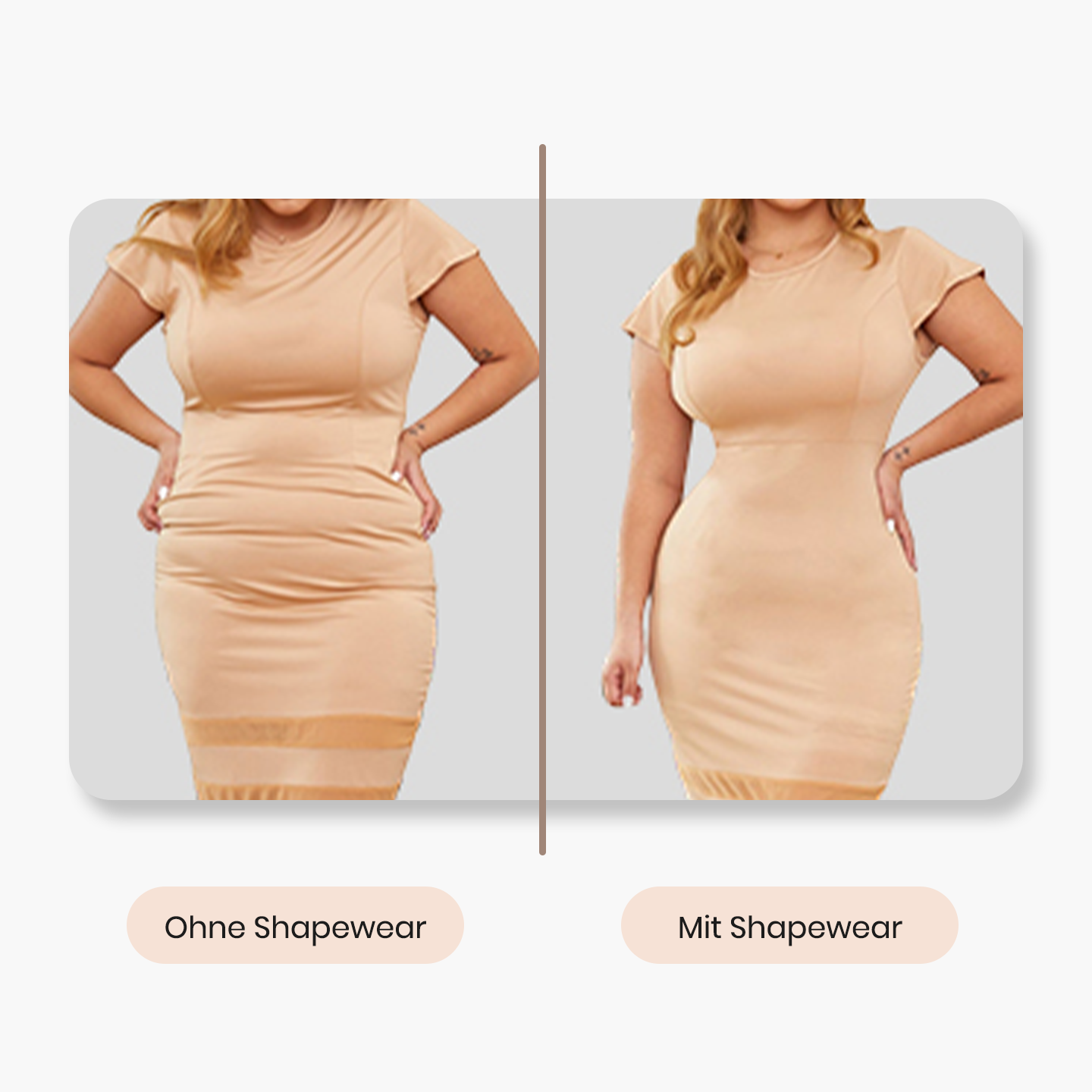 Pitkähihainen muotoileva body stringillä