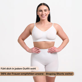 Korkeavyötäröiset muotoilevat shortsit