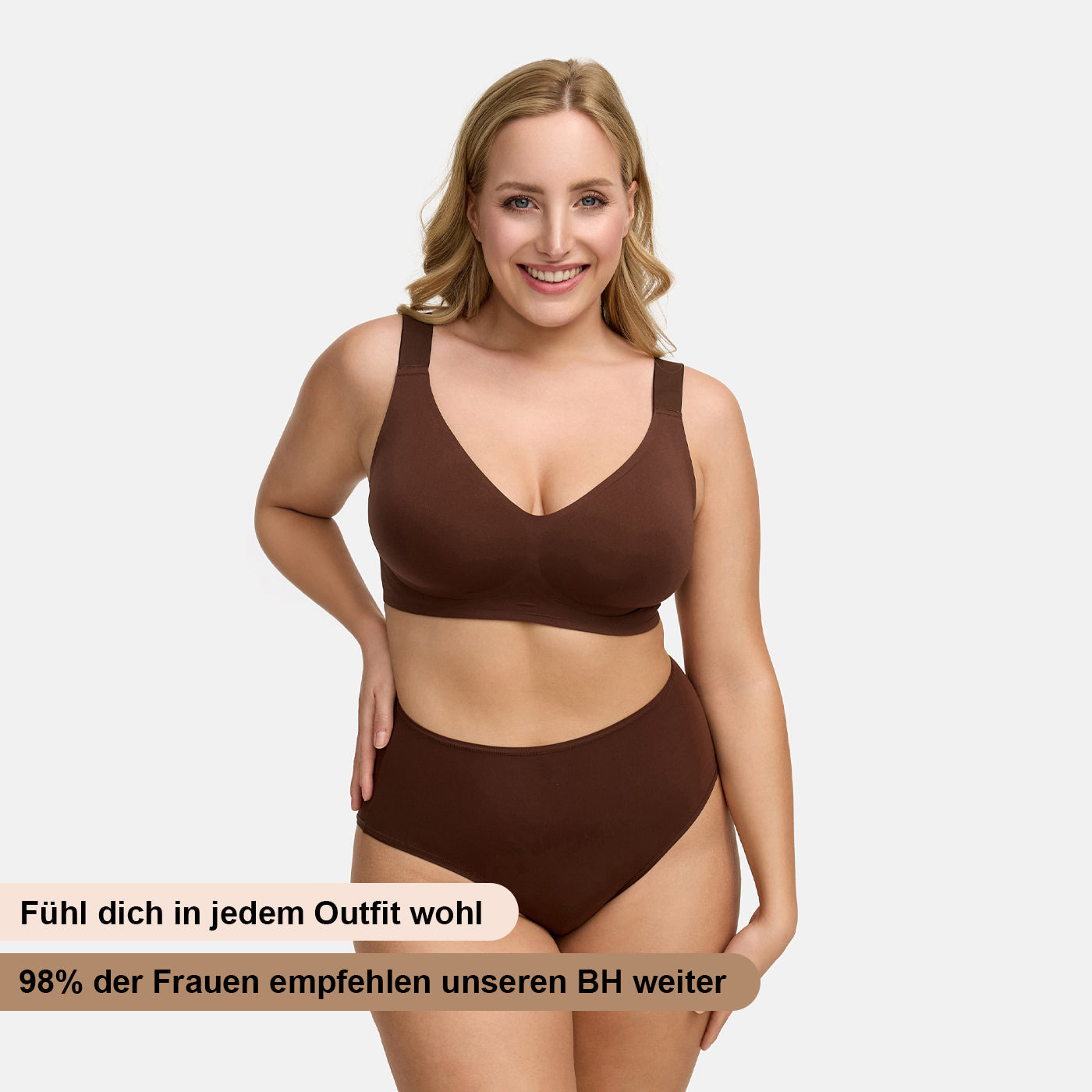 Mukavuusrintaliivit selkätuella