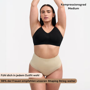 Korkeavyötäröinen muotoileva stringi