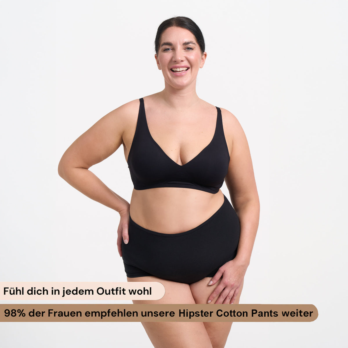 Puuvilla hipster-alushousut