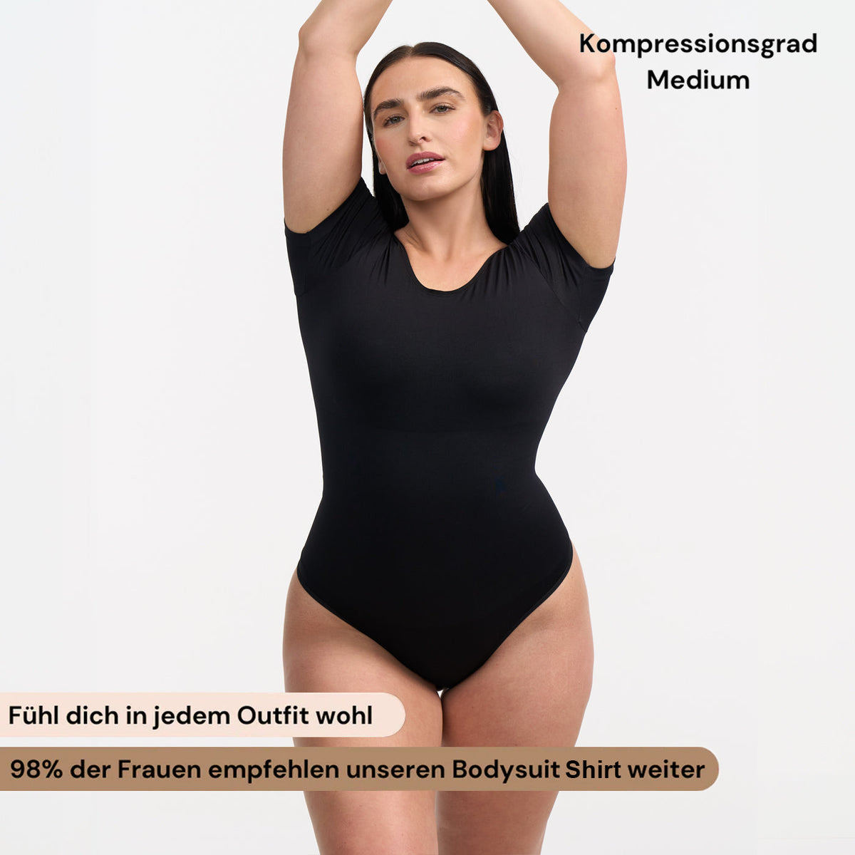 T-paita muotoileva body stringillä