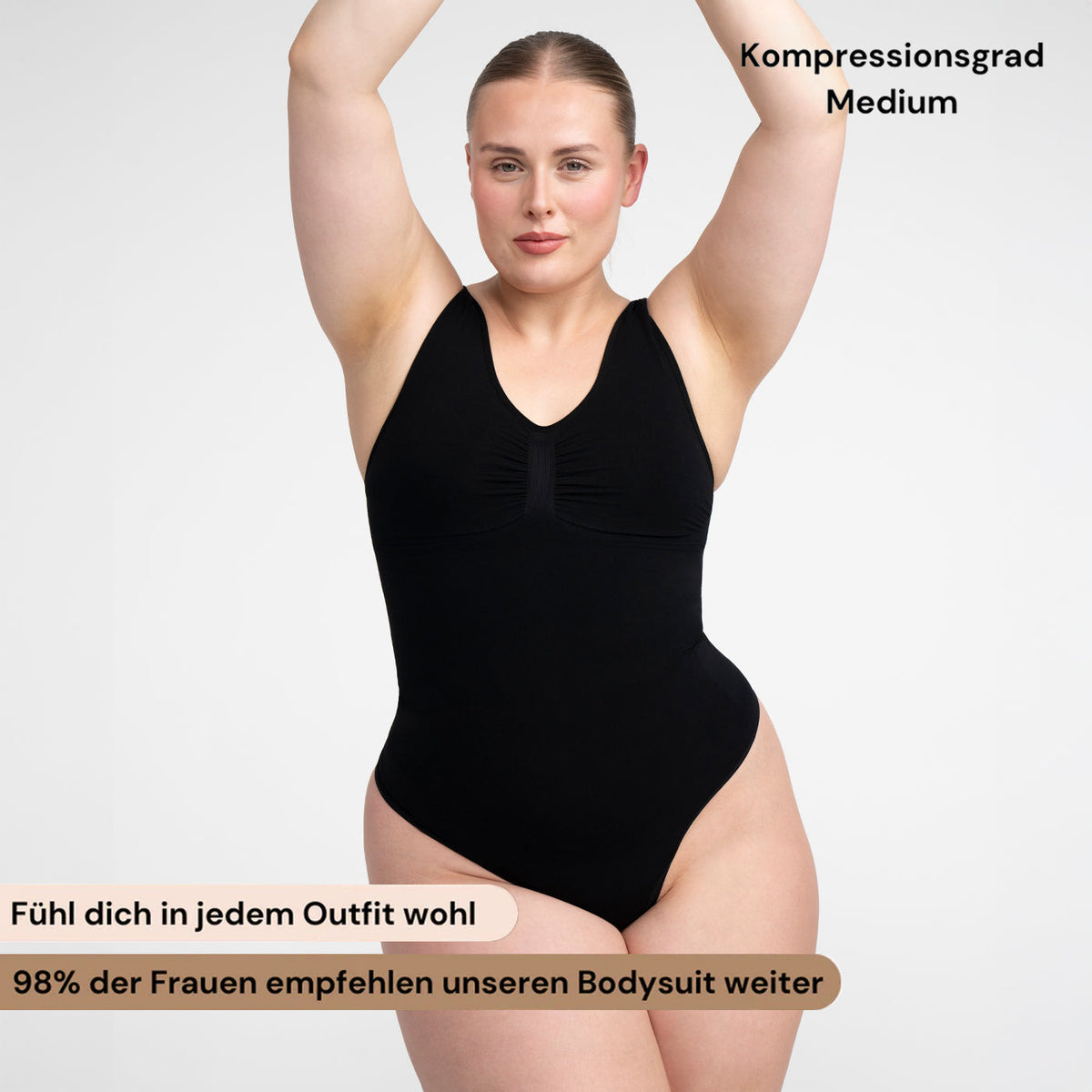Hihaton muotoileva body stringillä