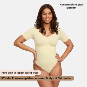 T-paita muotoileva body stringillä