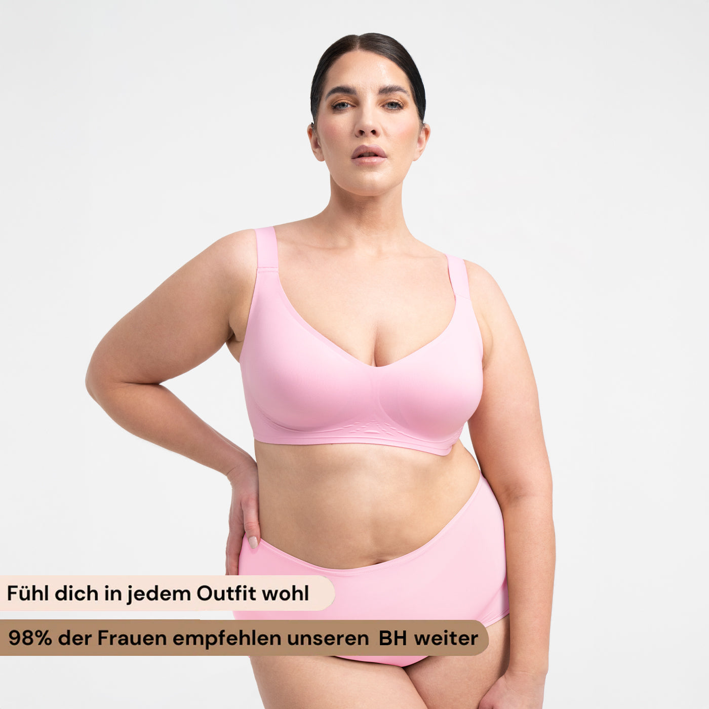 Mukavuusrintaliivit selkätuella