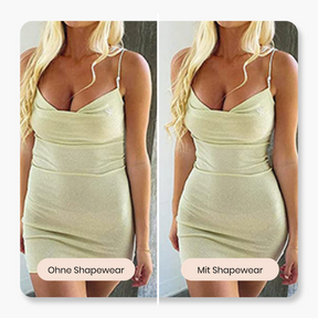 Muotoileva body shortseilla